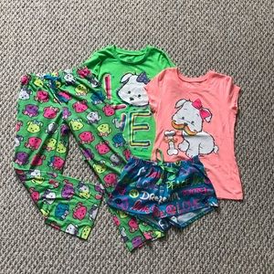 Girls Pajama Set & Shirt Size 8